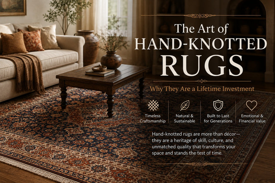 The Art of Hand-Knotted Rugs: Why They Are a Lifetime Investment