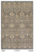 5.5x8 Beige Chobi Handmade Cotton & Wool Rug | Premium Luxury Area Rug