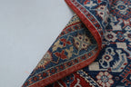 4x6 Beige & Brown Chobi Area Rug | Handmade Wool & Cotton Floral Rug | Luxury Vegetable Dyed