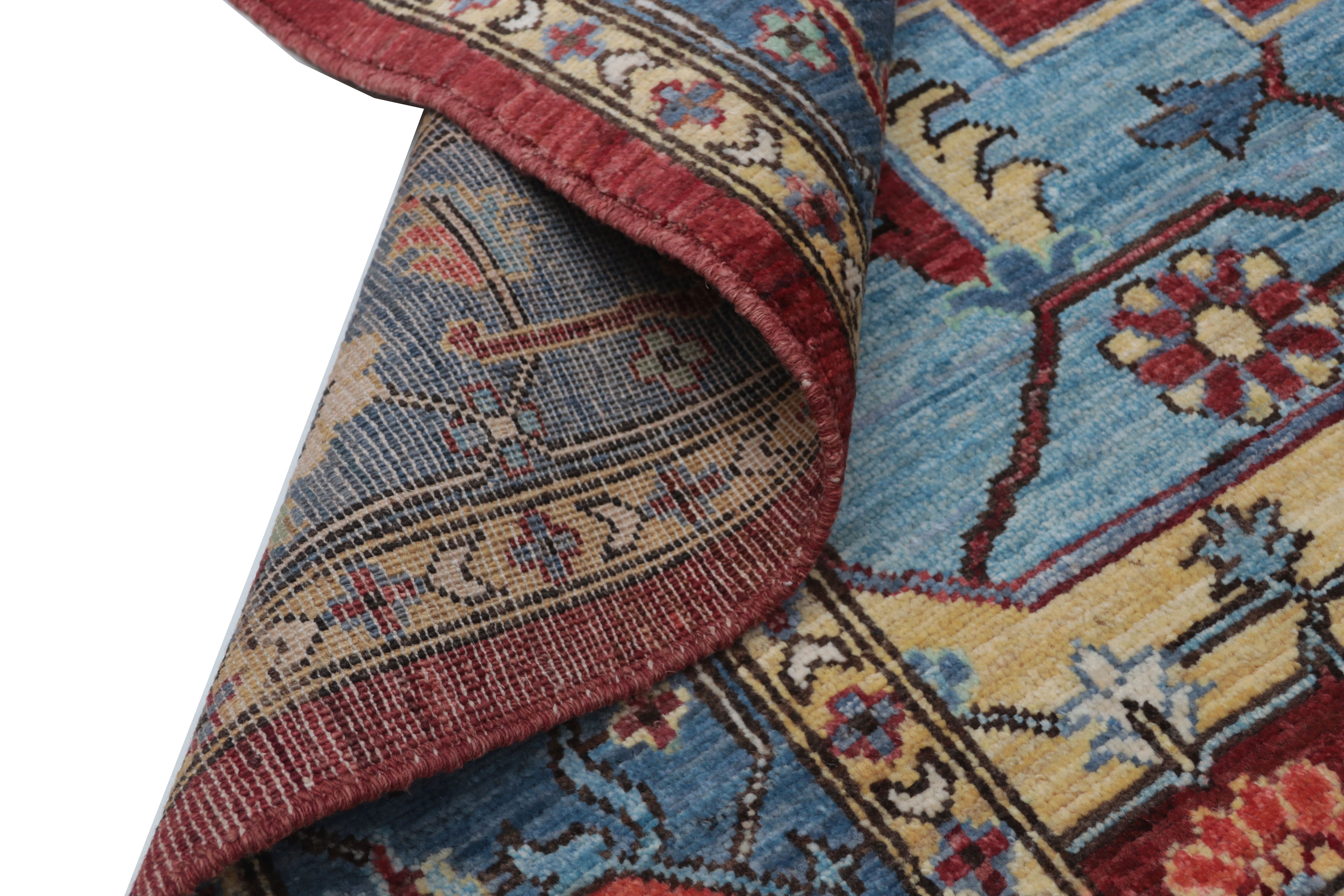 8x10 Red Floral Handmade Cotton & Wool Rug | Luxury Area Rug