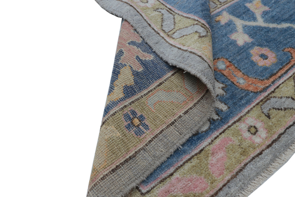 8x10 Grey Floral Handmade Wool Rug | Luxury Area Rug