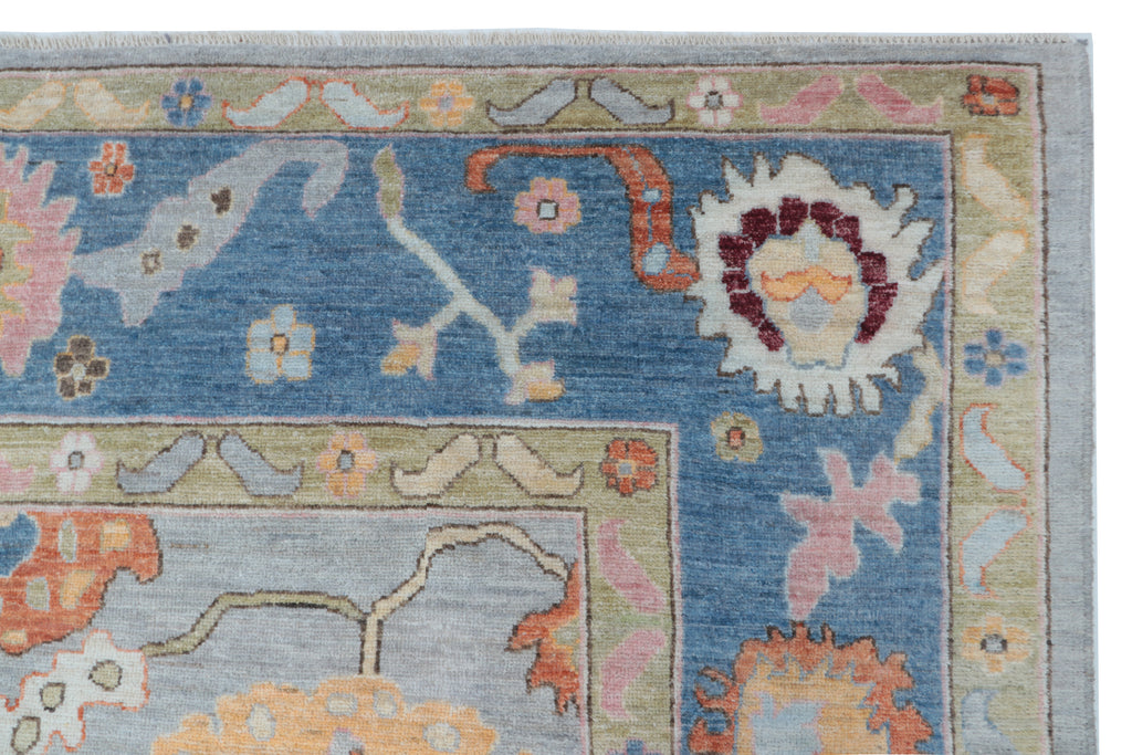 9x12 Grey Handmade Wool Rug | Premium Luxury Area Rug