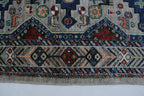 4x6 Gray Chobi Handmade Wool & Cotton Rug | Floral Hand-Knotted Luxury Area Rug