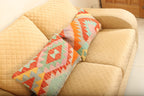 Luxury Multicolor Geometric Wool Cushion Set of 2 | Rectangle Cushions
